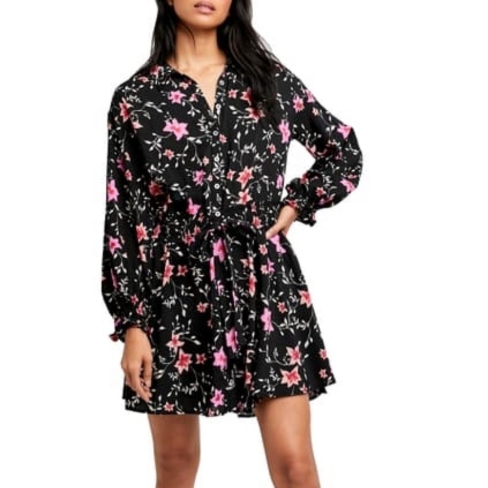 Free People Lighten Up Mini Dress, NWOT, Oversized Small